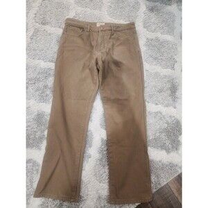 Men's Weatherproof Vintage Regular 36x30 Khaki Stretch Jeans
